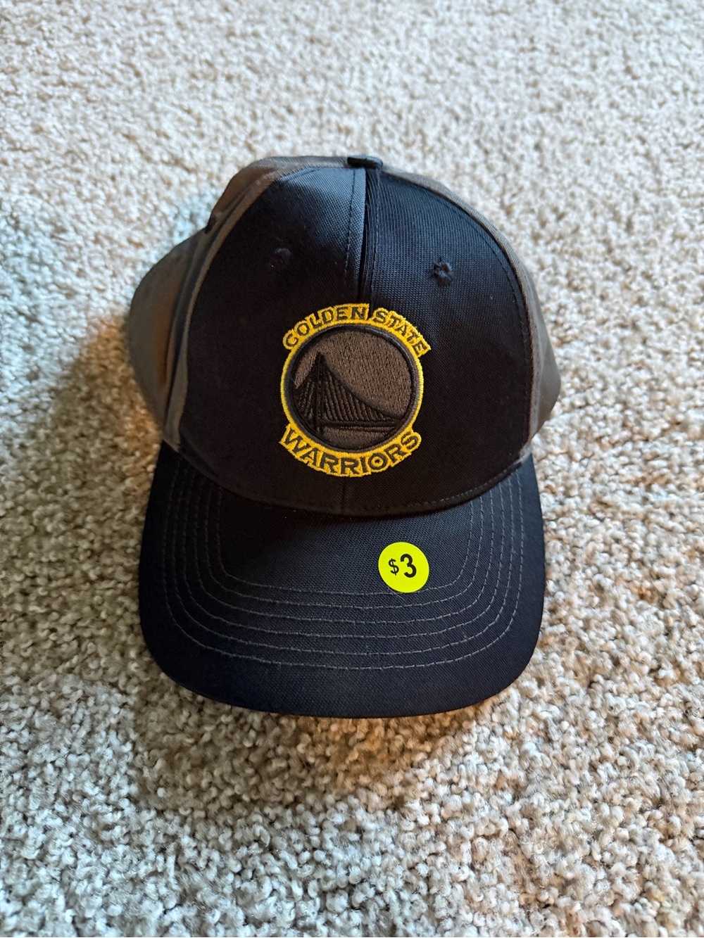 Black Adjustable Cap